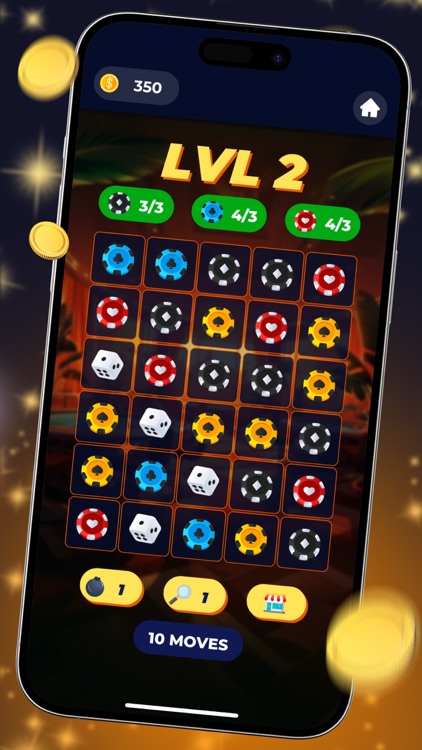 Spieleauswahl in der App