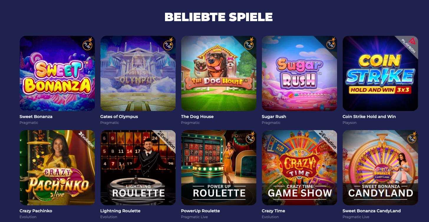 NineCasino Reload Boni und Cashback
